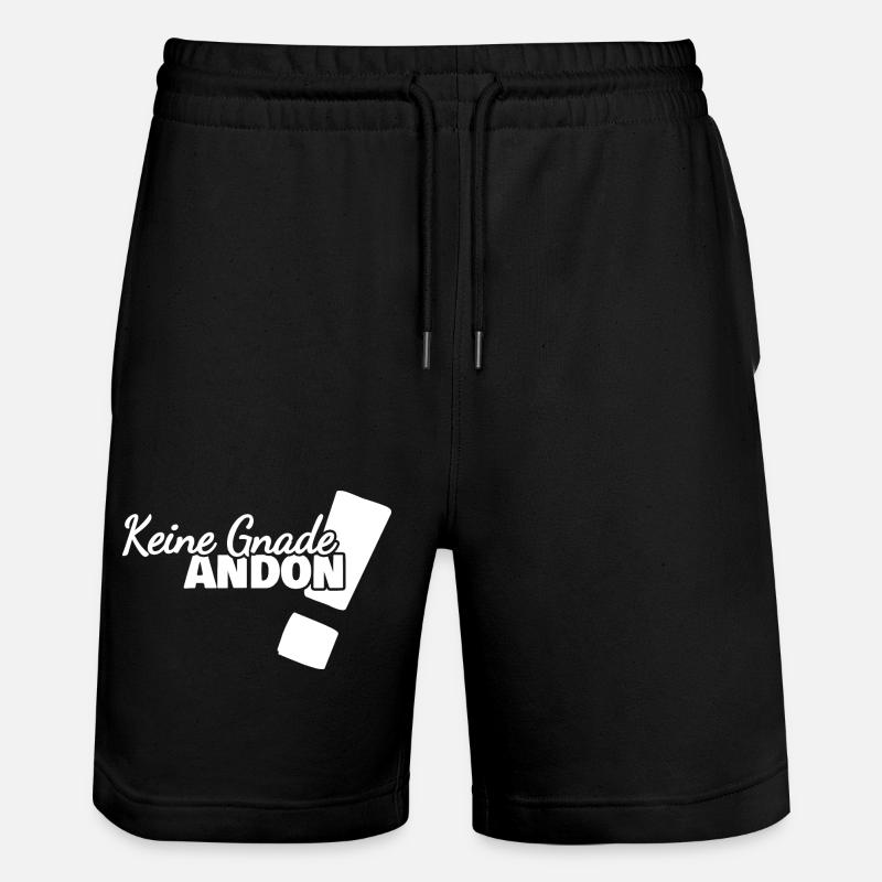 Andon drôle - Short de jogging bio TRAINER Stanley/Stella unisexe - noir