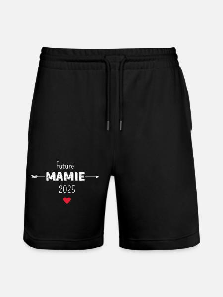 Future Granny 2025 - Stanley/Stella Trainer Unisex Organic Jogging Shorts - black