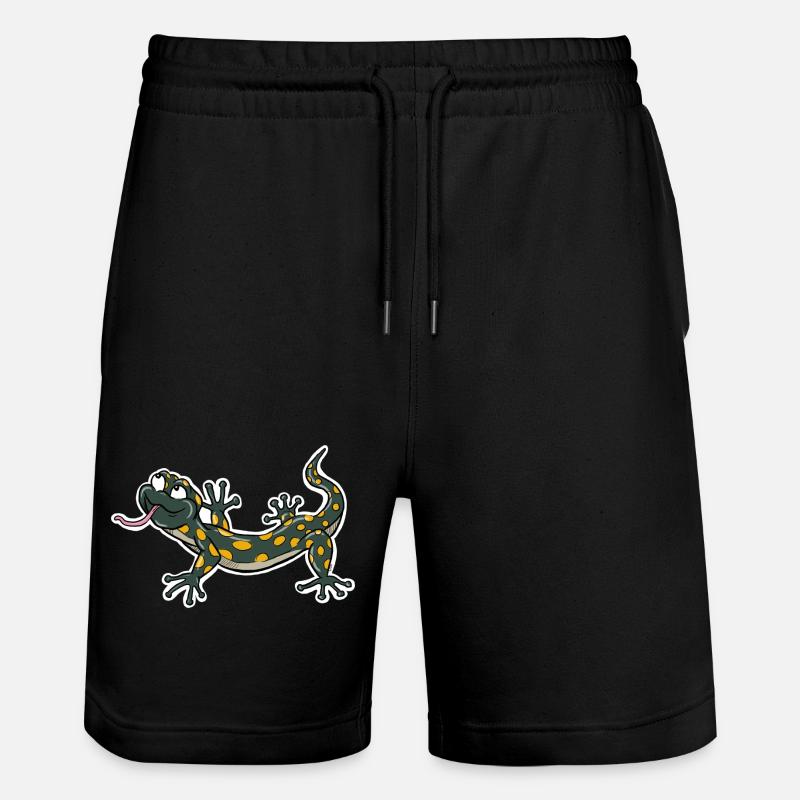 Lézard grimpeur - Short de jogging bio TRAINER Stanley/Stella unisexe - noir