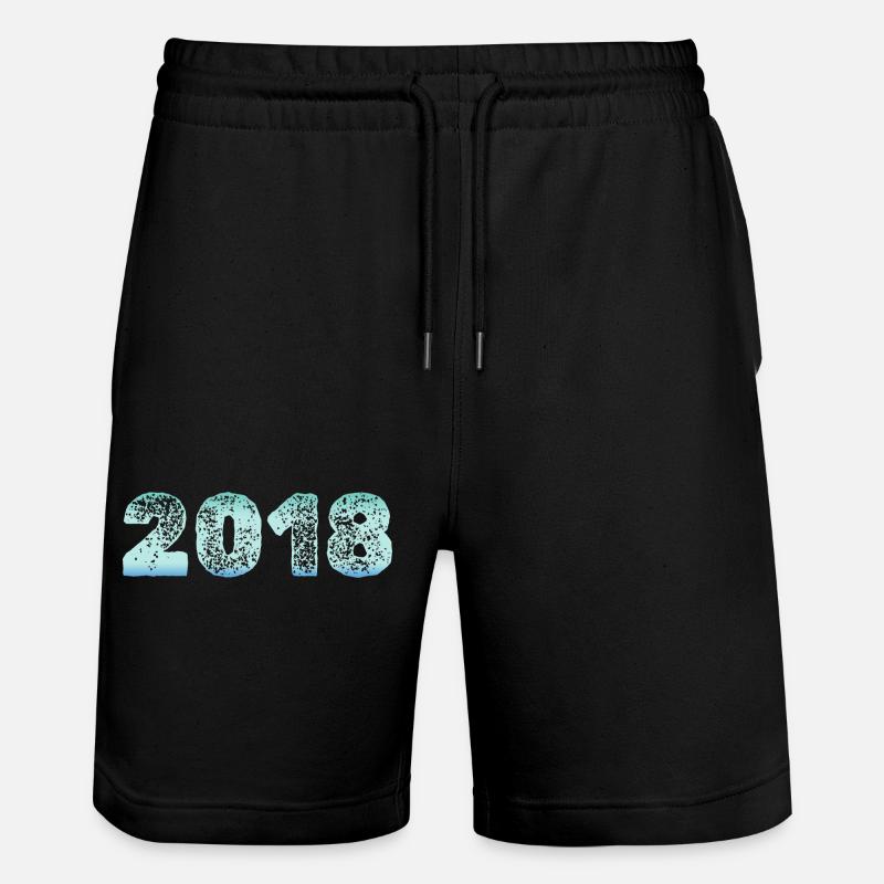 Glacial 2018 - Short de jogging bio TRAINER Stanley/Stella unisexe - noir