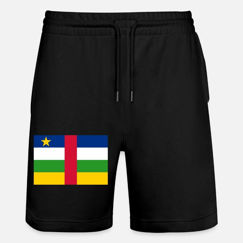 République centrafricaine - Short de jogging bio TRAINER Stanley/Stella unisexe - noir