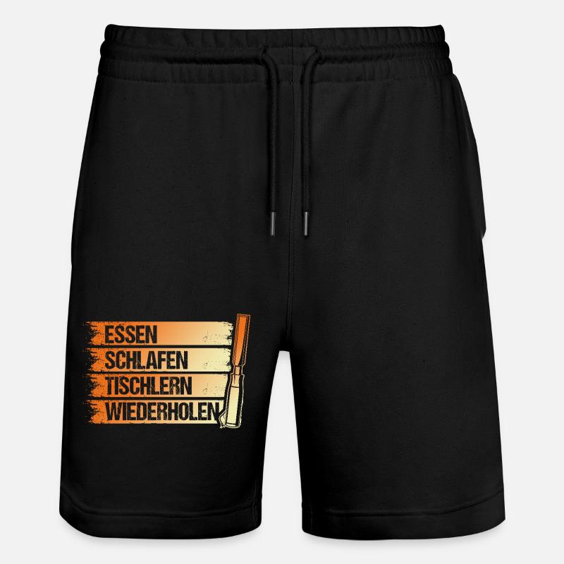 Charpentier, Charpentier, Charpentier - Short de jogging bio TRAINER Stanley/Stella unisexe - noir