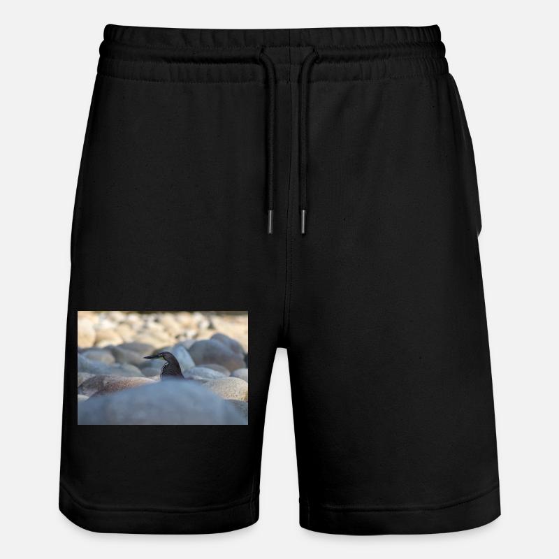 le héron - Short de jogging bio TRAINER Stanley/Stella unisexe - noir