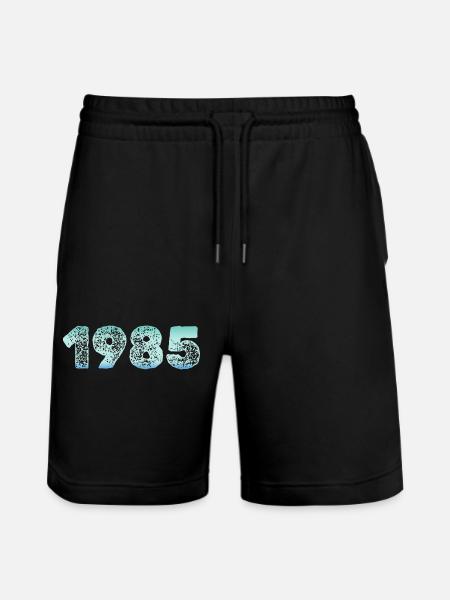 Cold 1985 - Stanley/Stella Trainer Unisex Organic Jogging Shorts - black
