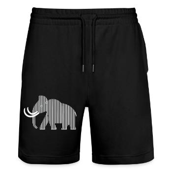 Mammut - Stanley/Stella Unisex Bio Joggingshorts Trainer  - Schwarz - Vorne - Nik (191cm) & Marisol (170cm)