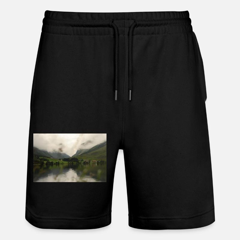 Plus dans les nuages - Short de jogging bio TRAINER Stanley/Stella unisexe - noir