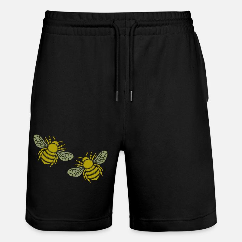 Abeille 2 - Short de jogging bio TRAINER Stanley/Stella unisexe - noir