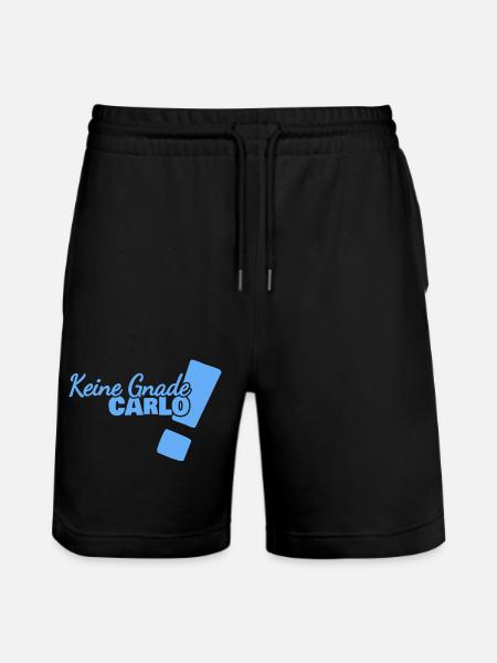 Geschenk für Carlo - Stanley/Stella Unisex Bio Joggingshorts Trainer  - Schwarz