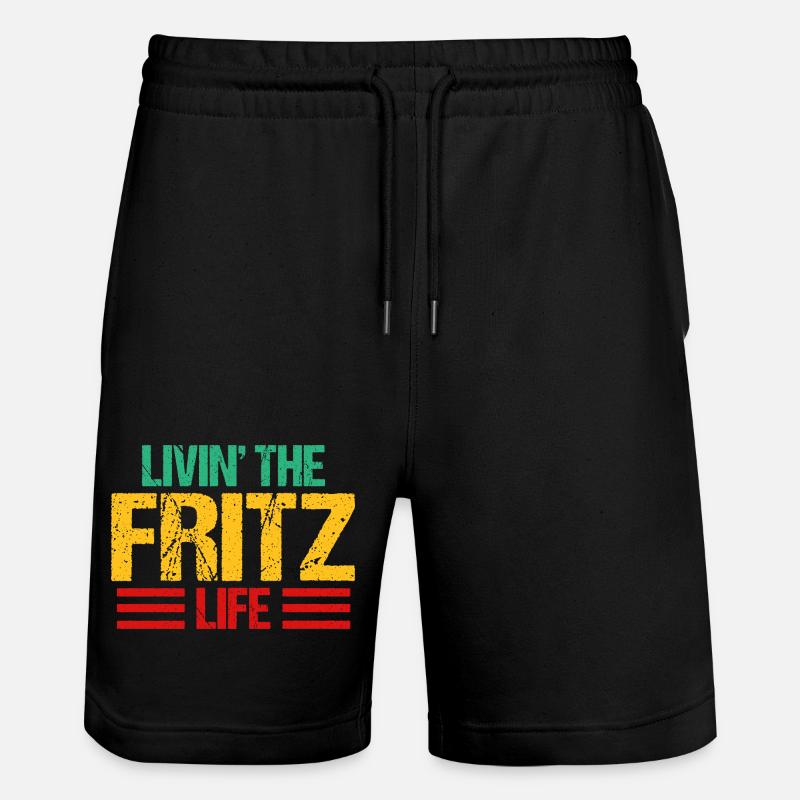 Fritz - Short de jogging bio TRAINER Stanley/Stella unisexe - noir