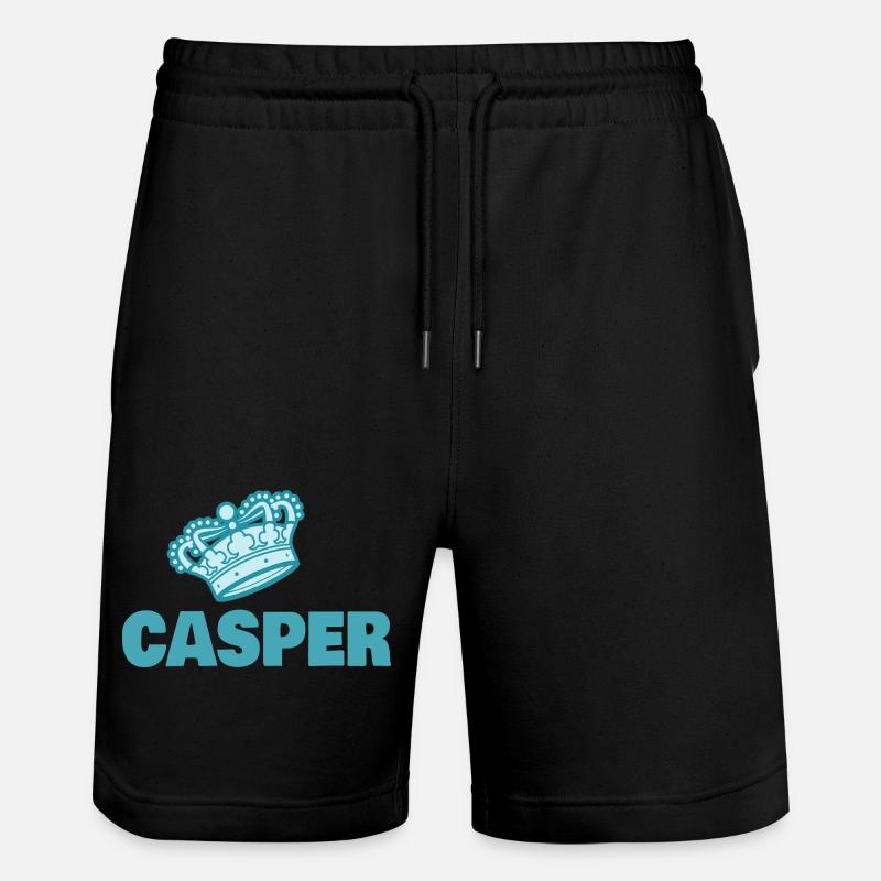 Casper comme prénom - Short de jogging bio TRAINER Stanley/Stella unisexe - noir