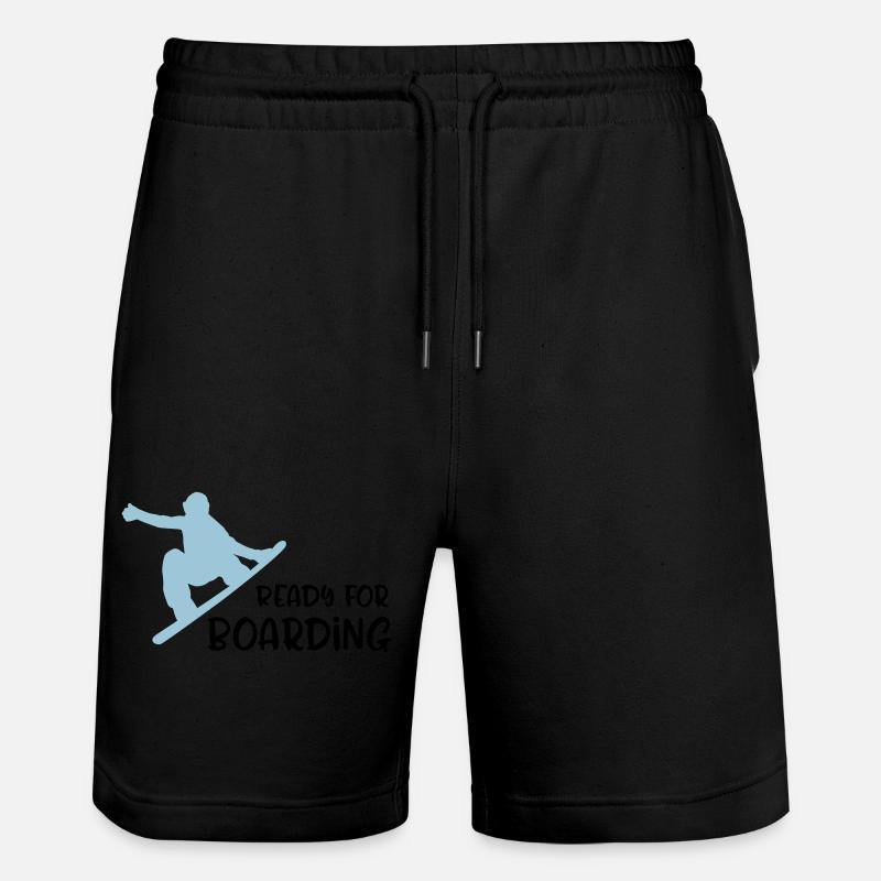 snowboard - Short de jogging bio TRAINER Stanley/Stella unisexe - noir