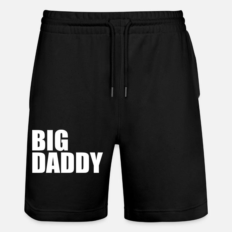 BIG DADDY - Short de jogging bio TRAINER Stanley/Stella unisexe - noir