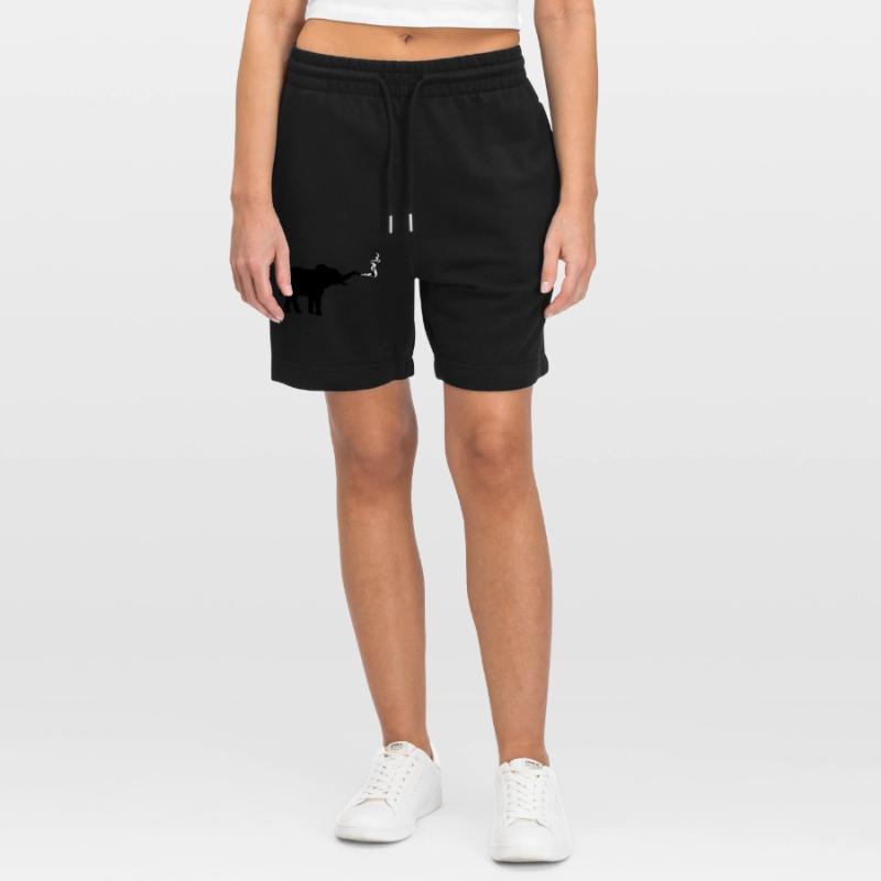 Fumer l’herbe à joint d’éléphant Short de jogging bio TRAINER Stanley/Stella unisexe