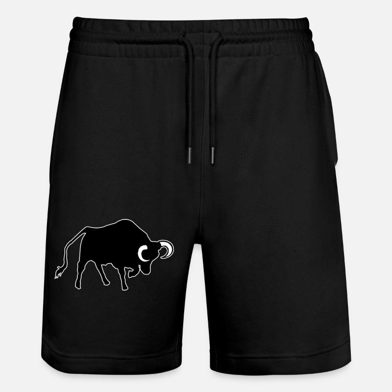 Taureau - Short de jogging bio TRAINER Stanley/Stella unisexe - noir