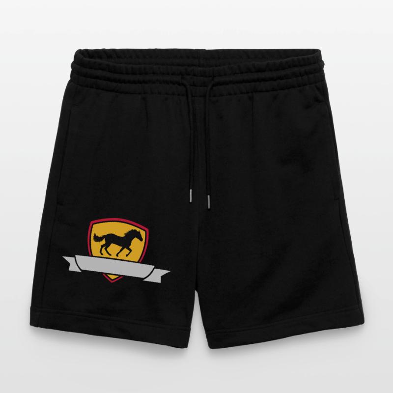Text einfügen Pferd Banner Stanley/Stella Unisex Bio Joggingshorts Trainer 