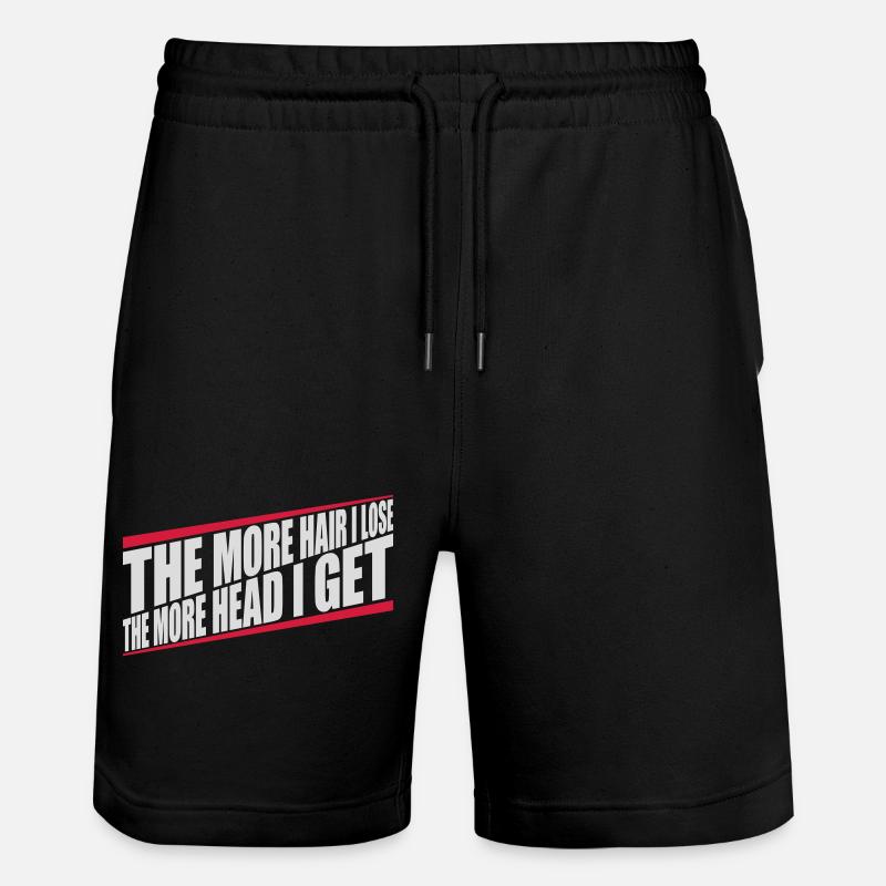 J’ai plus de tête - Short de jogging bio TRAINER Stanley/Stella unisexe - noir