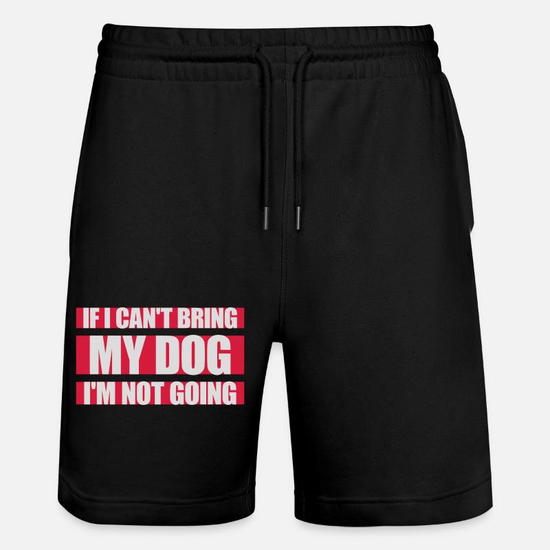 Citation Apportez mon chien - Short de jogging bio TRAINER Stanley/Stella unisexe - noir