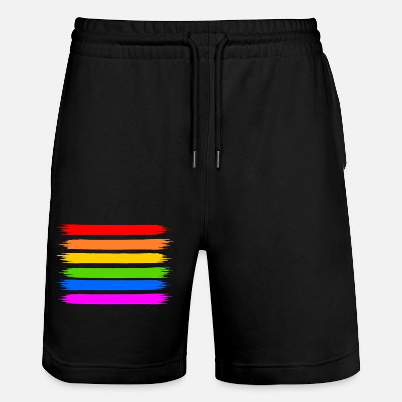 Lgbt - Short de jogging bio TRAINER Stanley/Stella unisexe - noir
