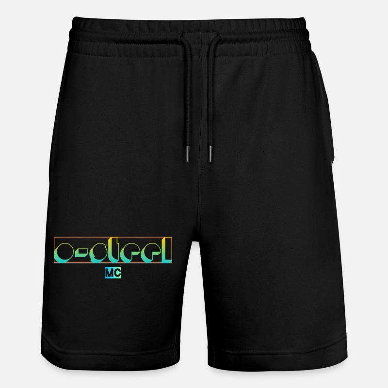 O-STEEL MC Tropical - Short de jogging bio TRAINER Stanley/Stella unisexe - noir