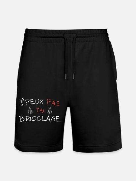 Ich kann nicht DIY - Stanley/Stella Unisex Bio Joggingshorts Trainer - Schwarz
