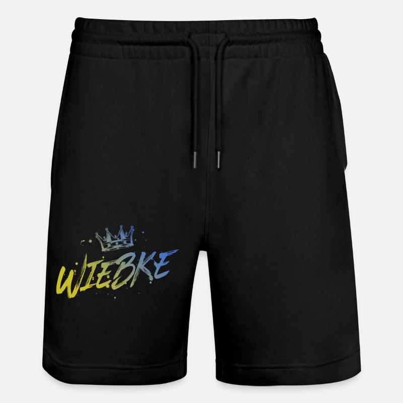 Wiebke - Short de jogging bio TRAINER Stanley/Stella unisexe - noir
