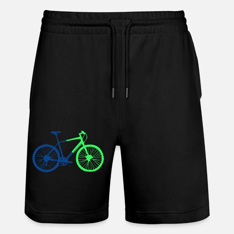Vélo Silhouette 2 - Short de jogging bio TRAINER Stanley/Stella unisexe - noir