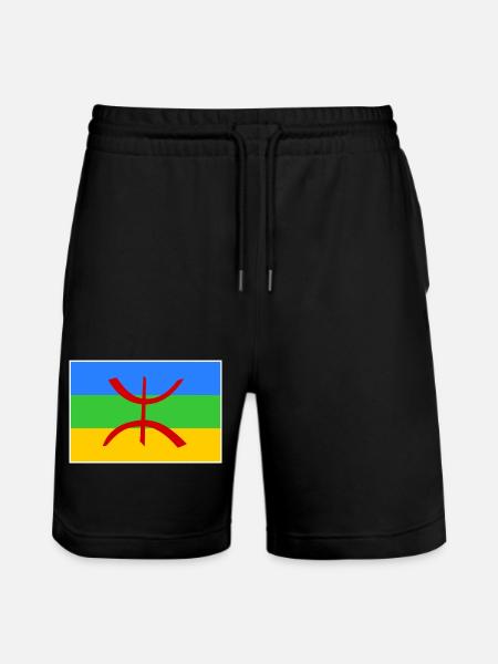 Amazigh - Stanley/Stella Trainer Unisex Organic Jogging Shorts - black