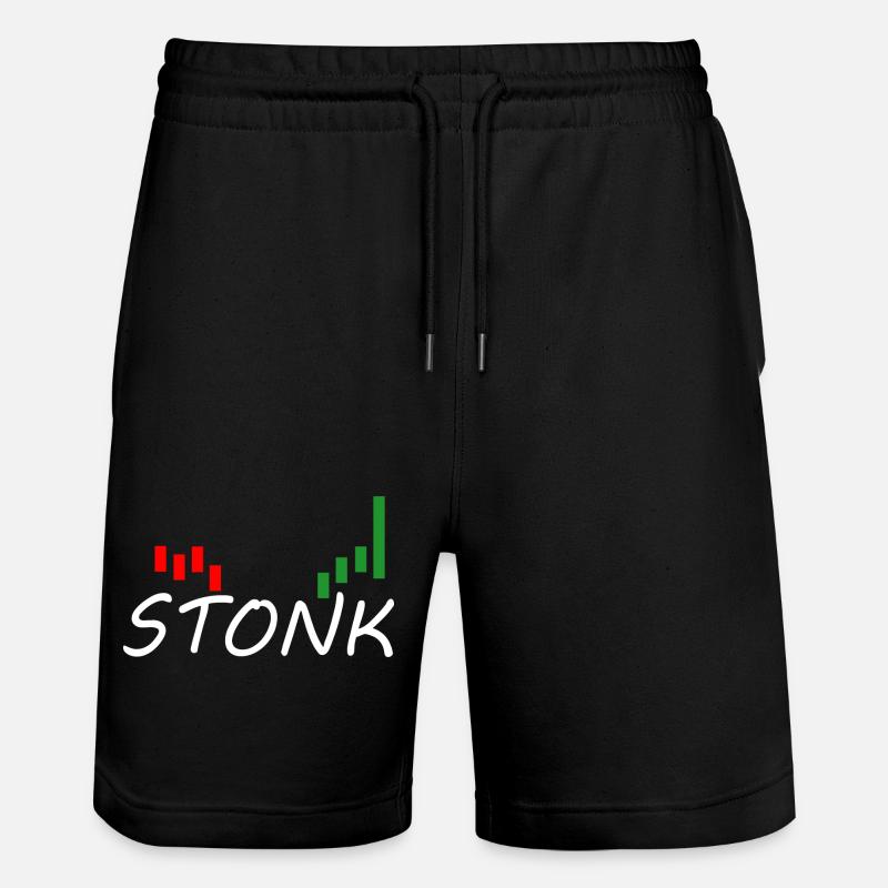 Stonk - Short de jogging bio TRAINER Stanley/Stella unisexe - noir