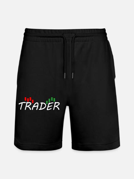 Trader - Stanley/Stella Trainer Unisex Organic Jogging Shorts - black