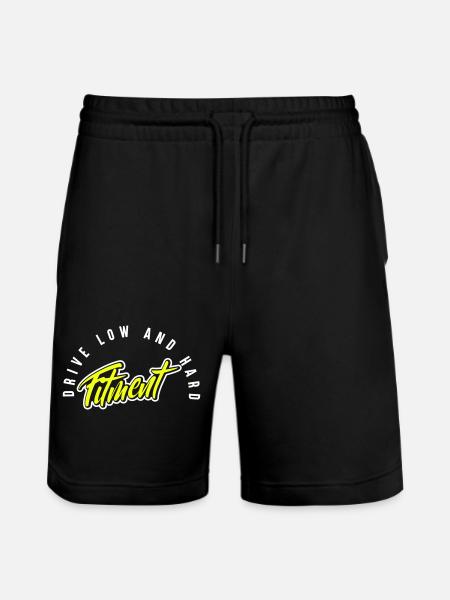 fitment low and hard - Stanley/Stella Unisex Bio Joggingshorts Trainer  - Schwarz