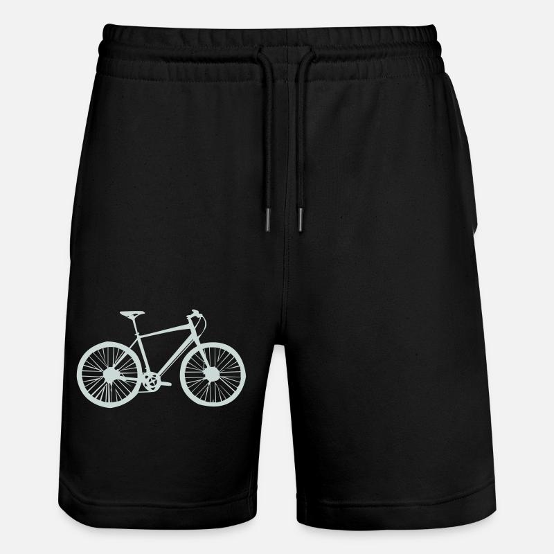 Roue de vélo - Short de jogging bio TRAINER Stanley/Stella unisexe - noir