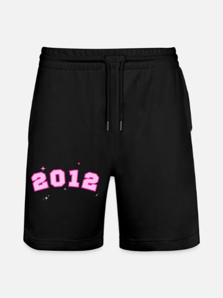 Rosenstern 2012 - Stanley/Stella Unisex Bio Joggingshorts Trainer  - Schwarz