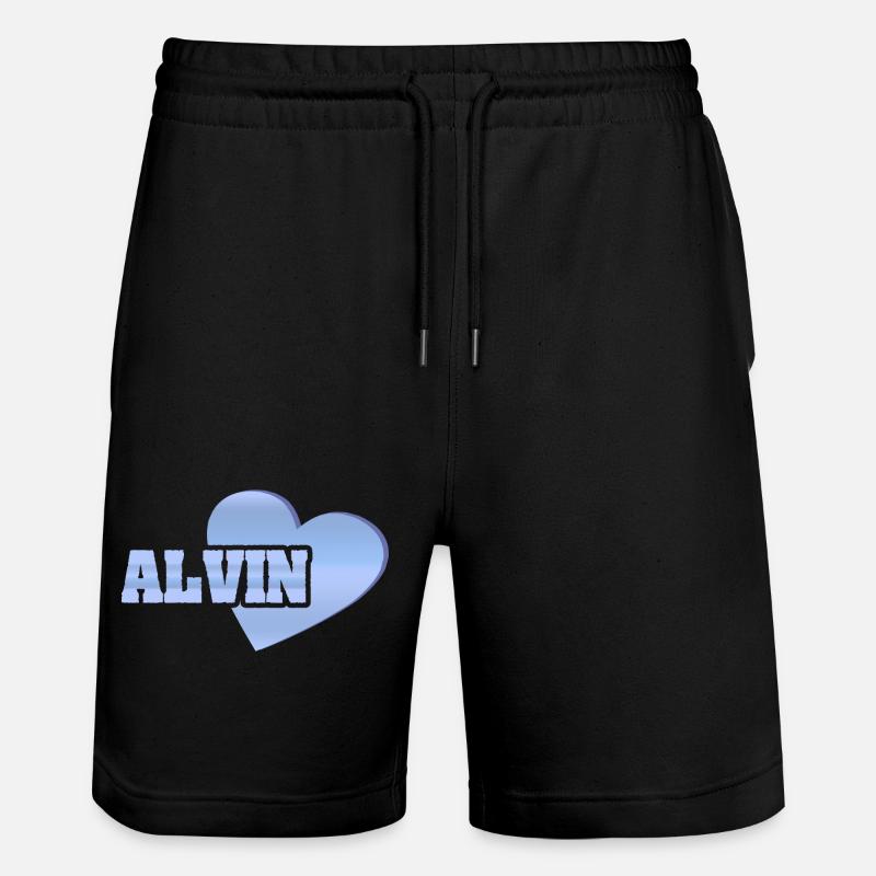Alvin d’or - Short de jogging bio TRAINER Stanley/Stella unisexe - noir