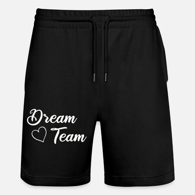 Équipe de rêve - Short de jogging bio TRAINER Stanley/Stella unisexe - noir