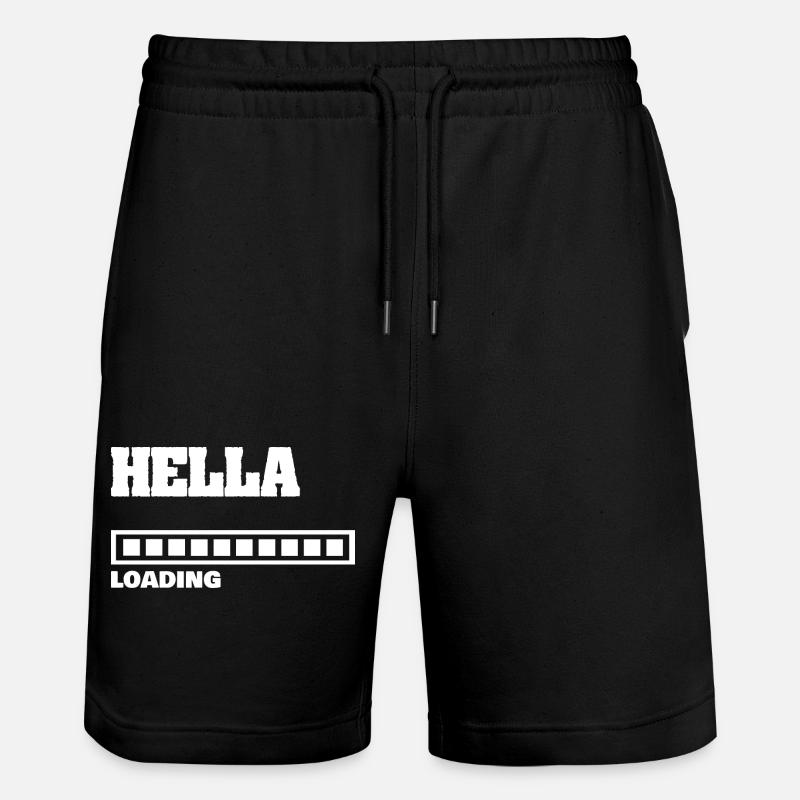 Hella bébé - Short de jogging bio TRAINER Stanley/Stella unisexe - noir