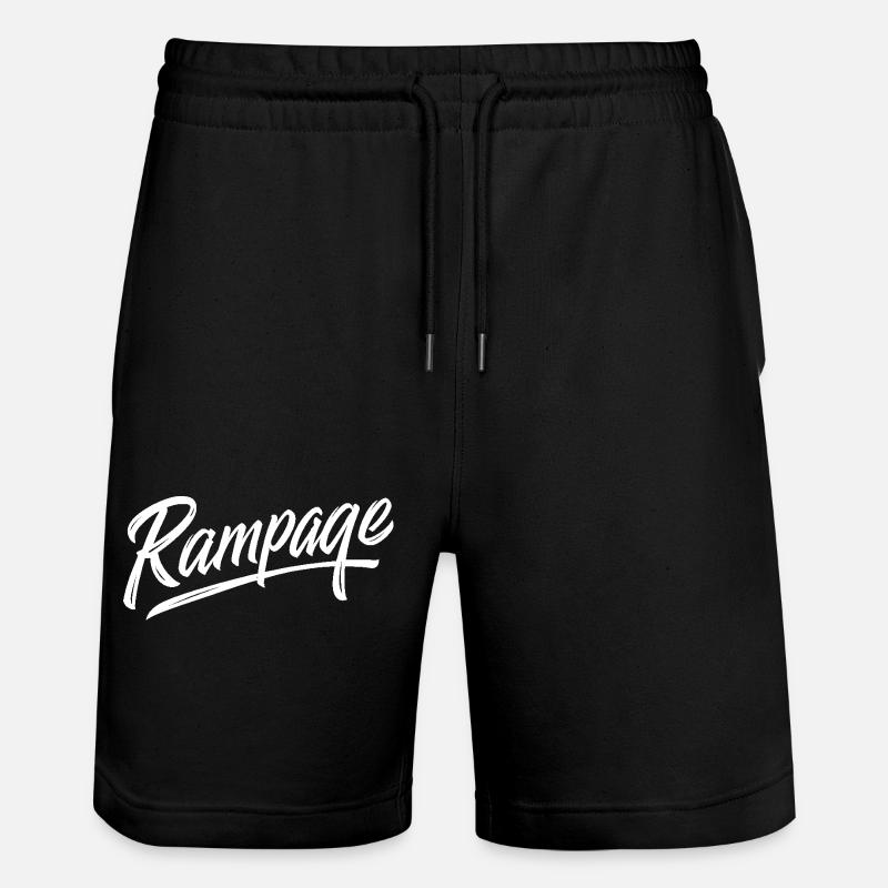 Saccage - Short de jogging bio TRAINER Stanley/Stella unisexe - noir