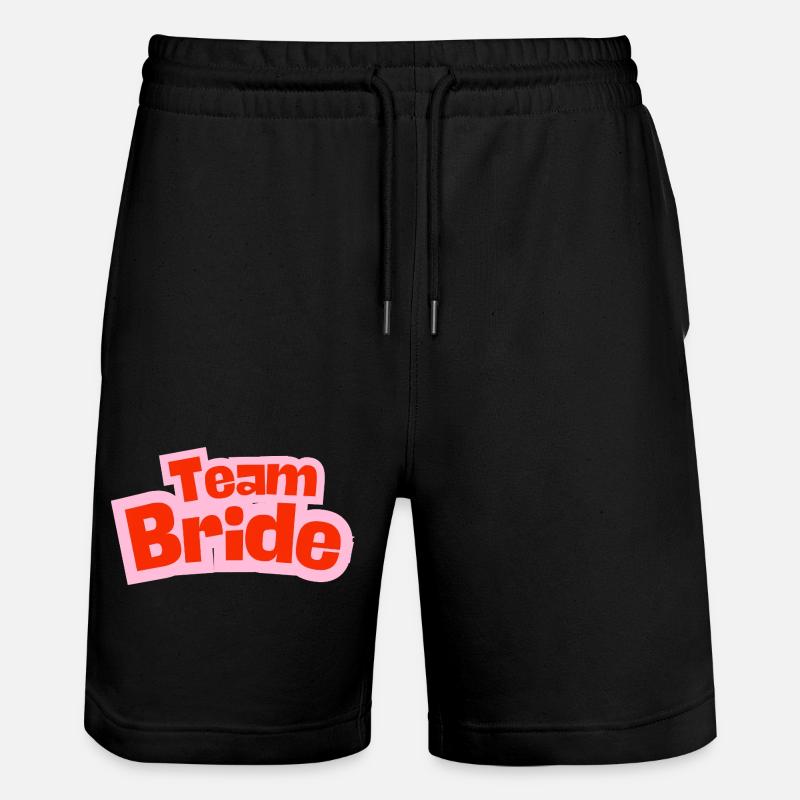 Équipe Bride - Short de jogging bio TRAINER Stanley/Stella unisexe - noir
