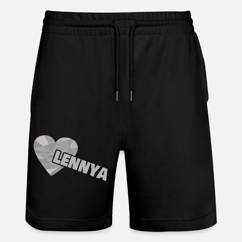 Lennya - Short de jogging bio TRAINER Stanley/Stella unisexe - noir