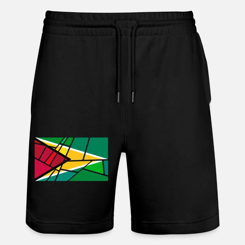 Cadeau pour le Guyana - Short de jogging bio TRAINER Stanley/Stella unisexe - noir
