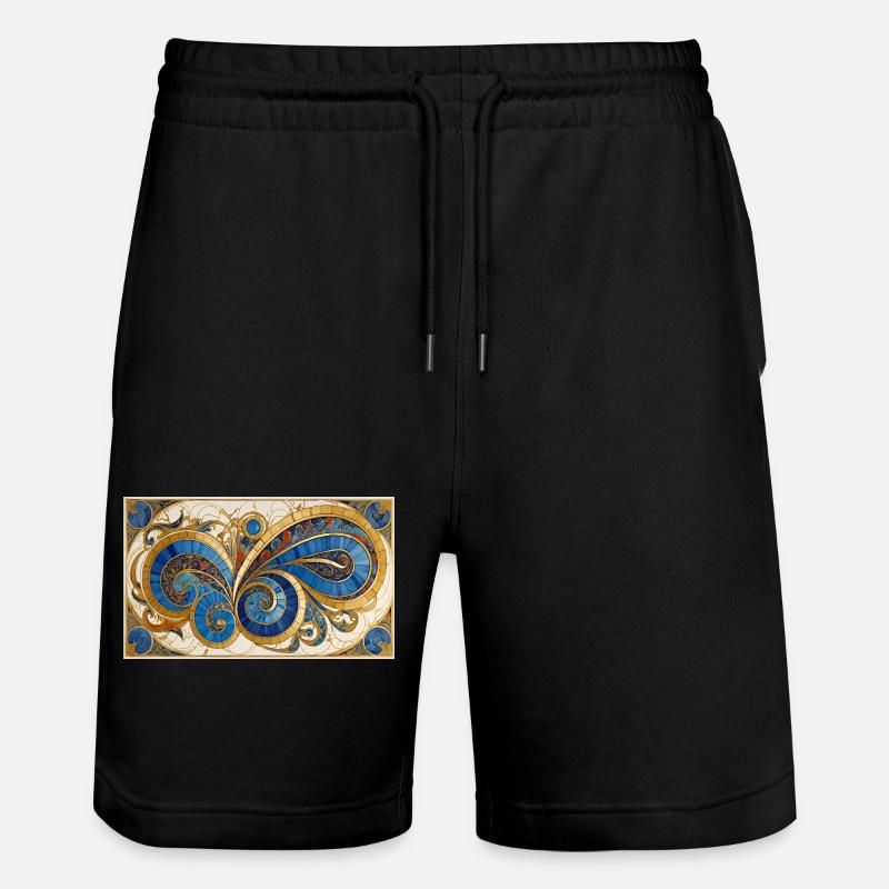 Paisley 1 - Short de jogging bio TRAINER Stanley/Stella unisexe - noir
