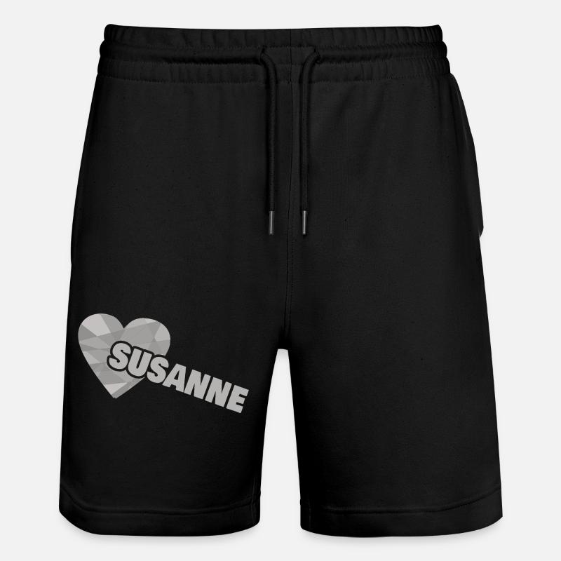 Chère Susanne, - Short de jogging bio TRAINER Stanley/Stella unisexe - noir