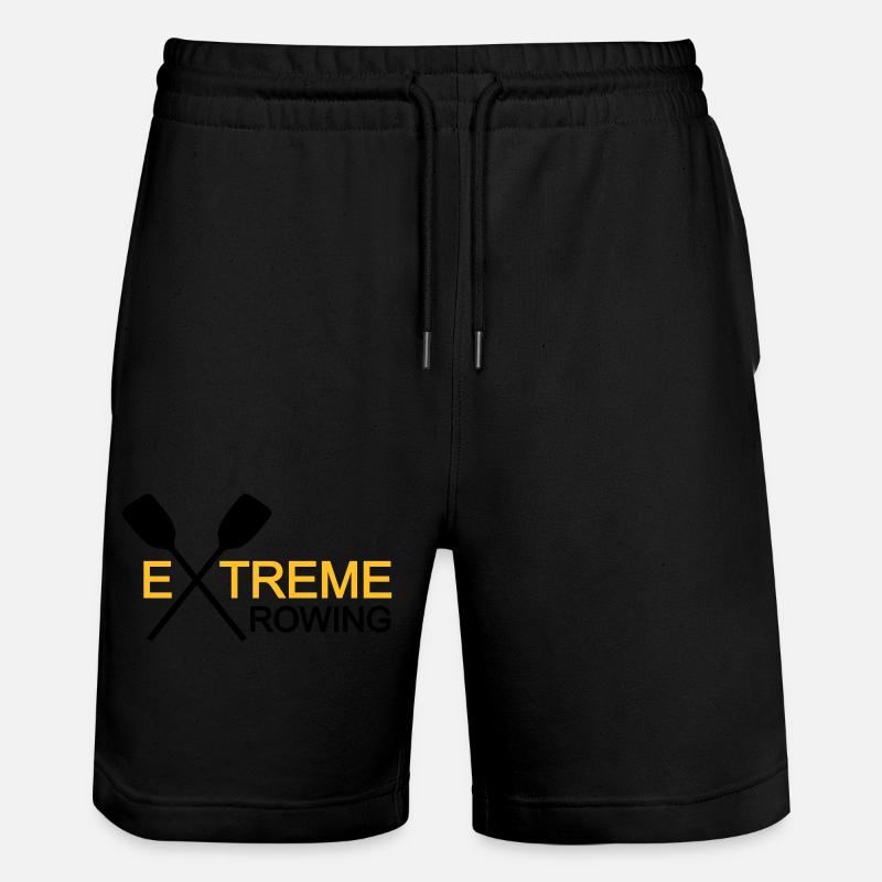 2541614 14258594 rameurs - Short de jogging bio TRAINER Stanley/Stella unisexe - noir