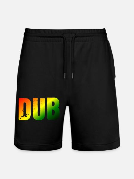 DUB - Short de jogging bio TRAINER Stanley/Stella unisexe - noir