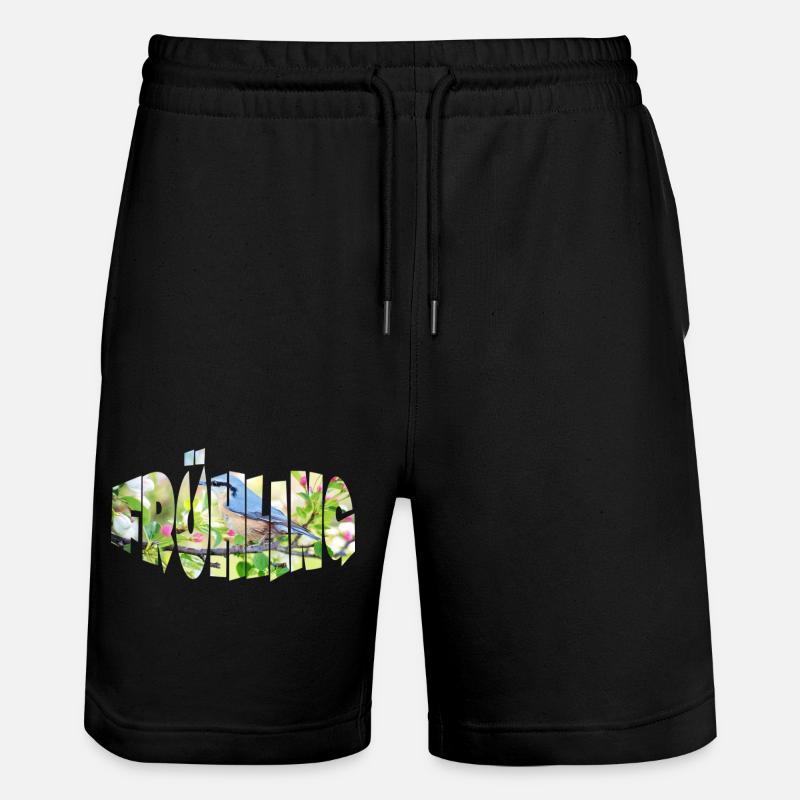 printemps 1 - Short de jogging bio TRAINER Stanley/Stella unisexe - noir