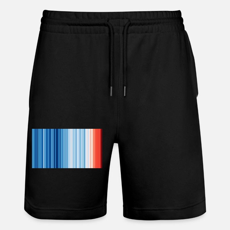 Changement climatique - Montrez vos rayures - Short de jogging bio TRAINER Stanley/Stella unisexe - noir