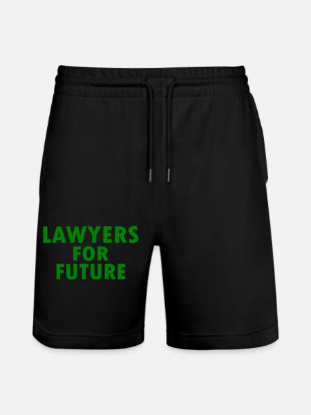 Lawyers for future - Stanley/Stella Trainer Unisex Organic Jogging Shorts - black
