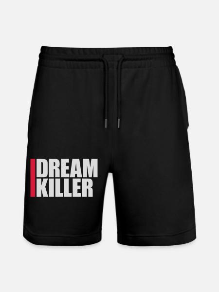 dream killer pessimists quote - Stanley/Stella Trainer Unisex Organic Jogging Shorts - black