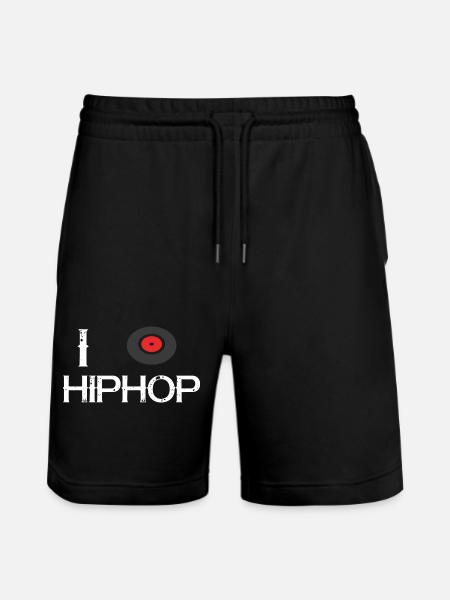 Dancing Dance Music - Stanley/Stella Trainer Unisex Organic Jogging Shorts - black