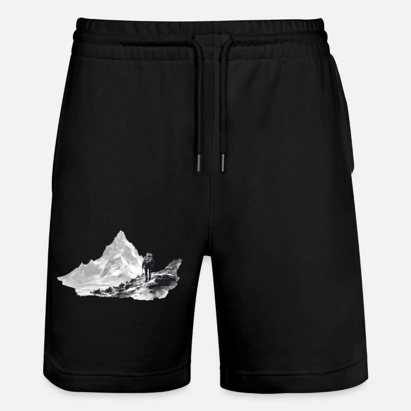 Vue sur l'inaccessible - Short de jogging bio TRAINER Stanley/Stella unisexe - noir