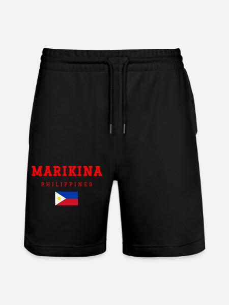 Marikina Philippinen - Stanley/Stella Unisex Bio Joggingshorts Trainer - Schwarz